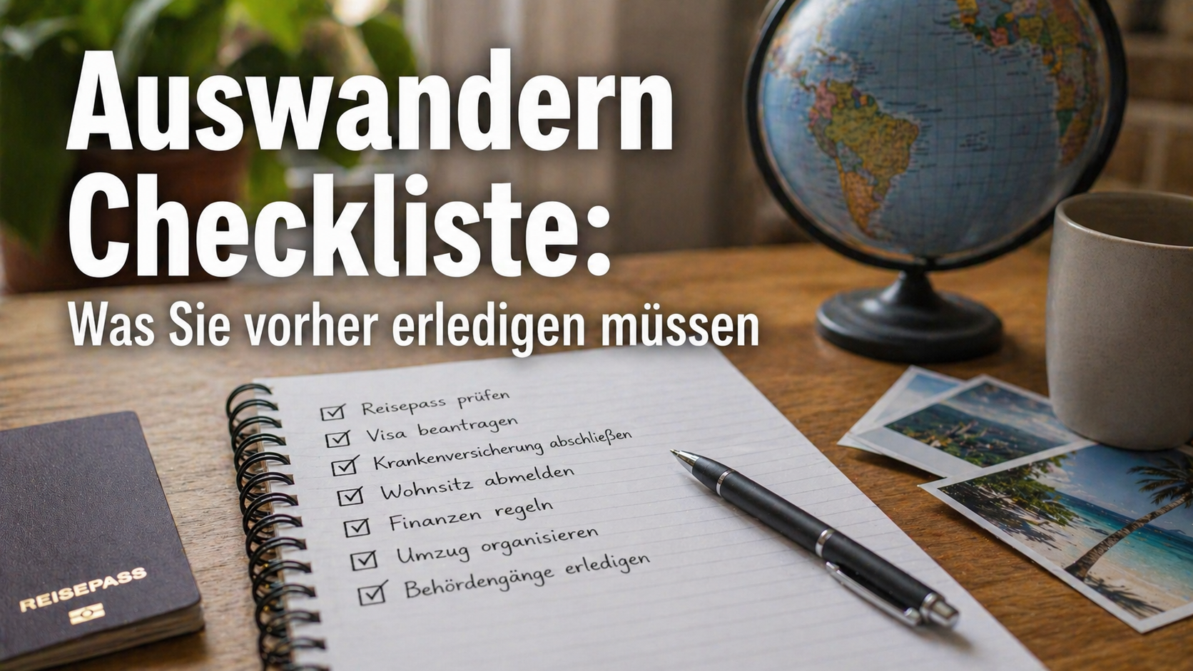 Auswandern Checkliste