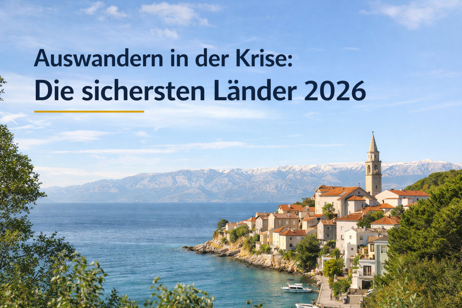 Auswandern in der Krise