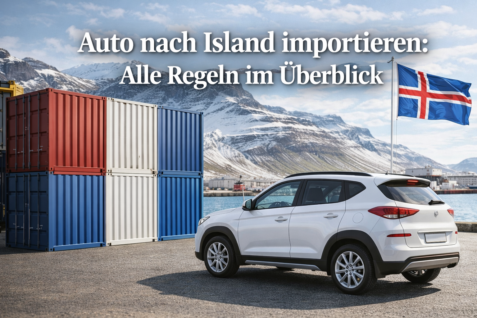 Auto nach Island importieren