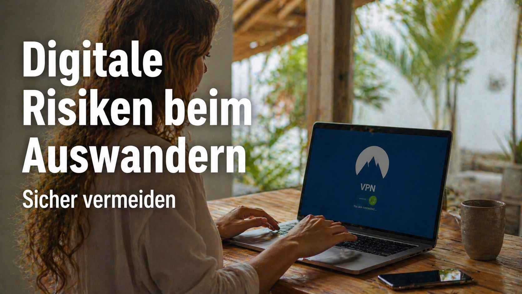 Digitale Risiken beim Auswandern sicher vermeiden