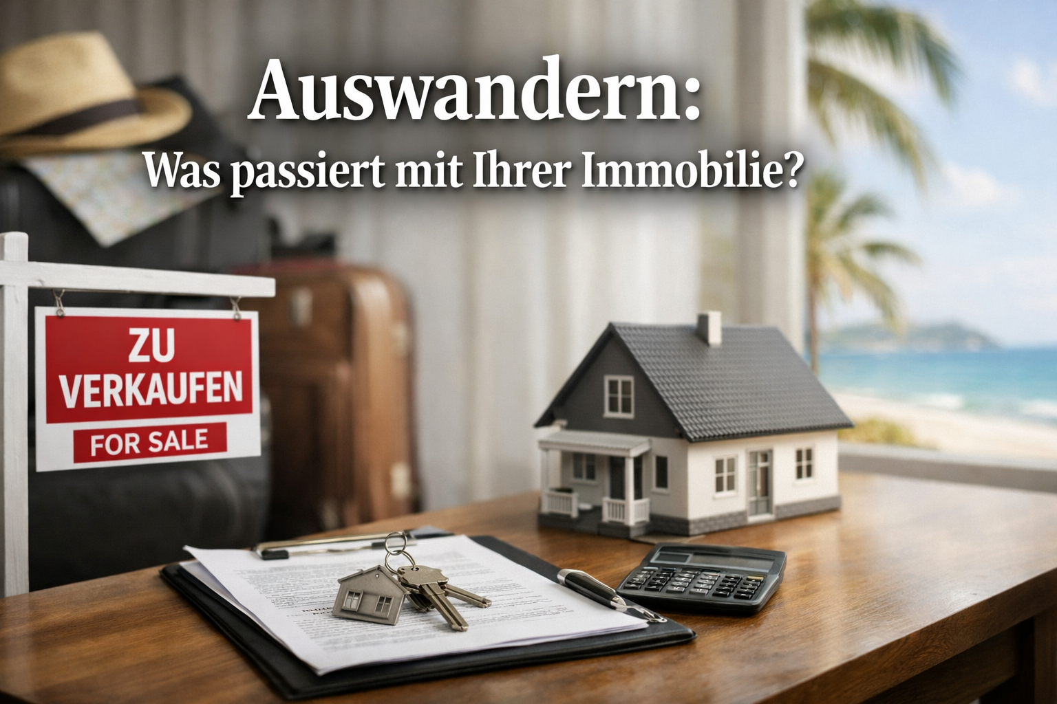 Immobilie verkaufen und auswandern