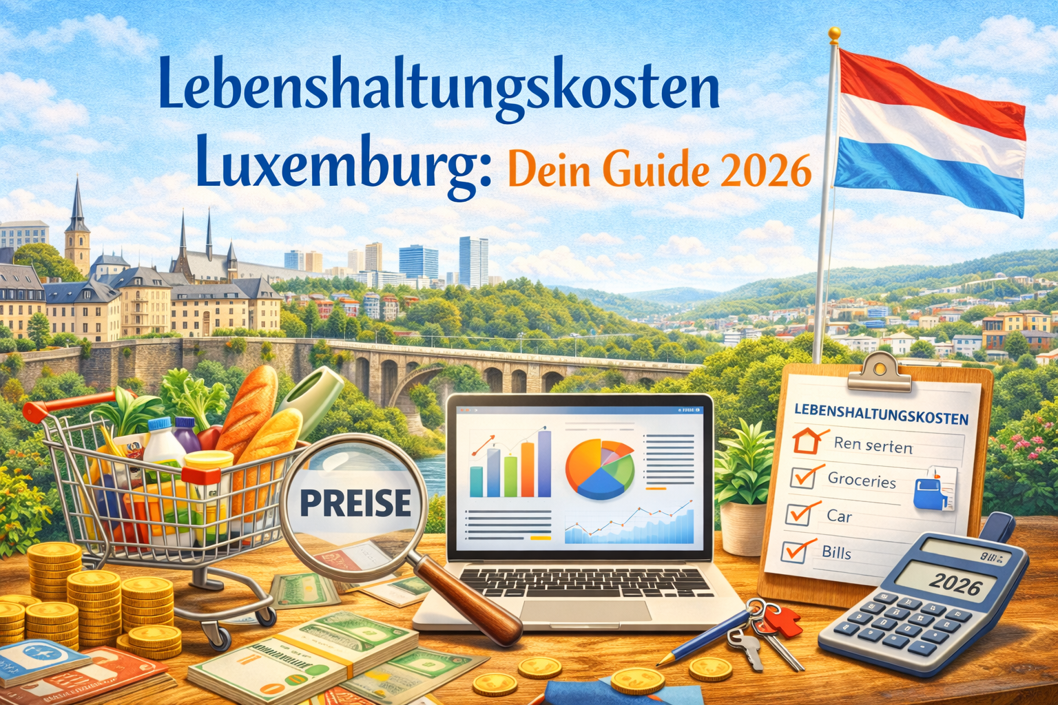 Lebenshaltungskosten Luxemburg