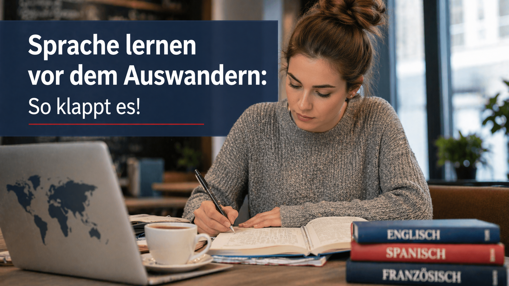 Sprache lernen vor dem Auswandern