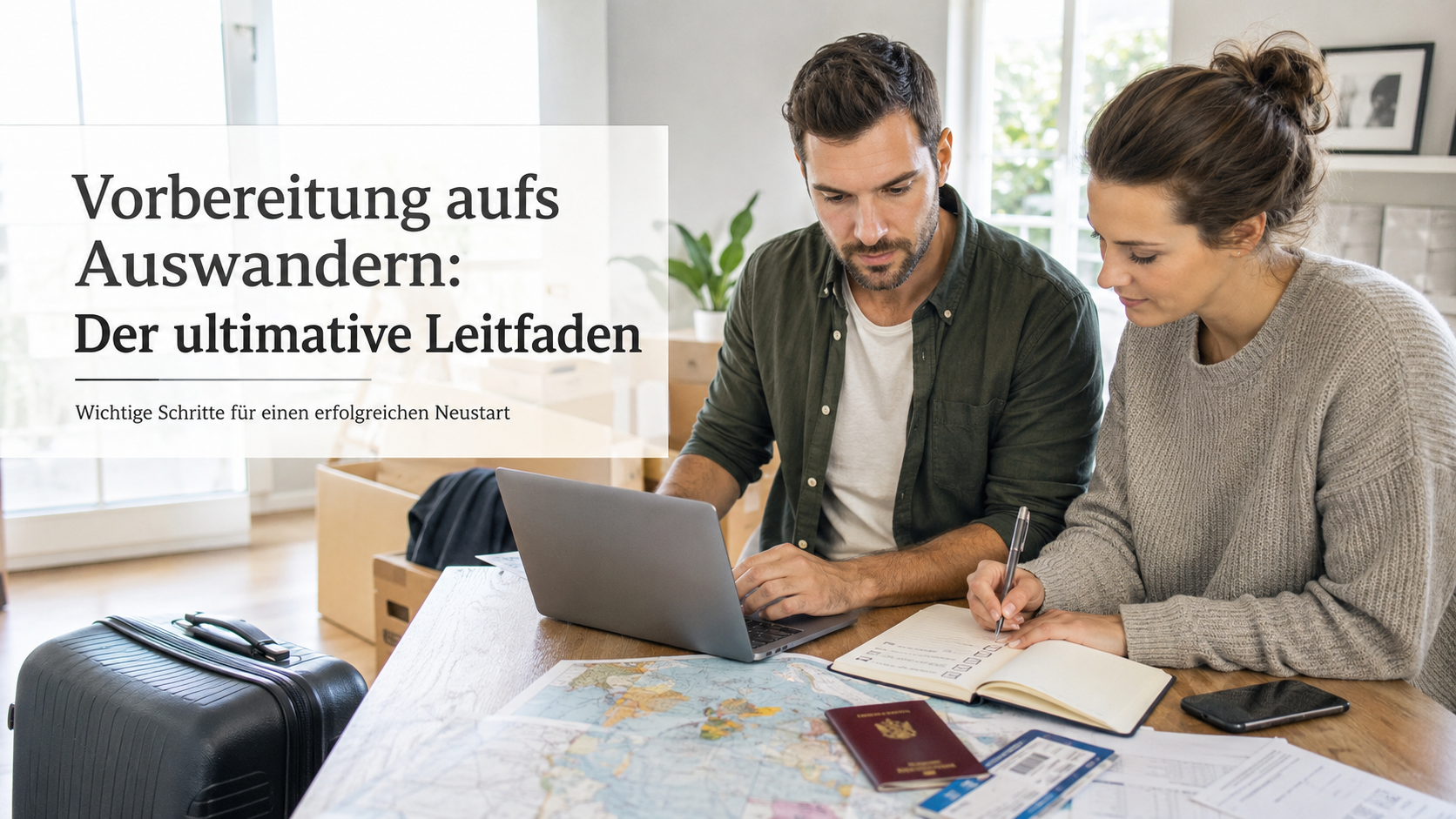 Vorbereitung aufs Auswandern